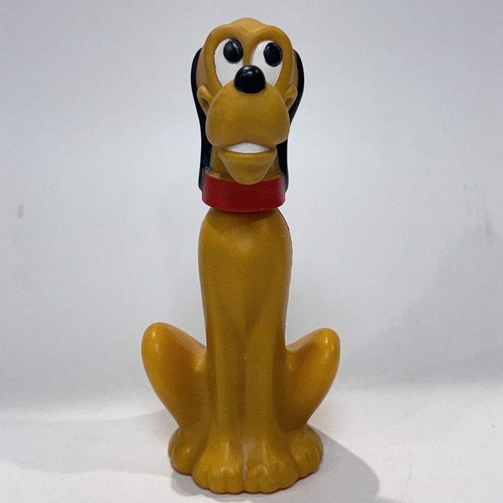 Vintage 70s Avon‎ Walt Disney Pluto Children's Shampoo Bottle Plastic Empty